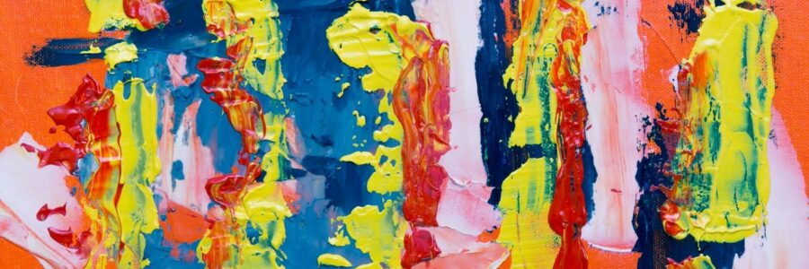 bright abstract paint - eczema success story