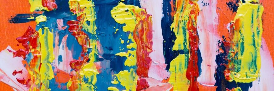 bright abstract paint - eczema success story