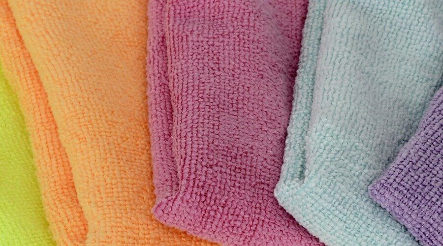 Colorful Hand Towels - cleaning products and skin