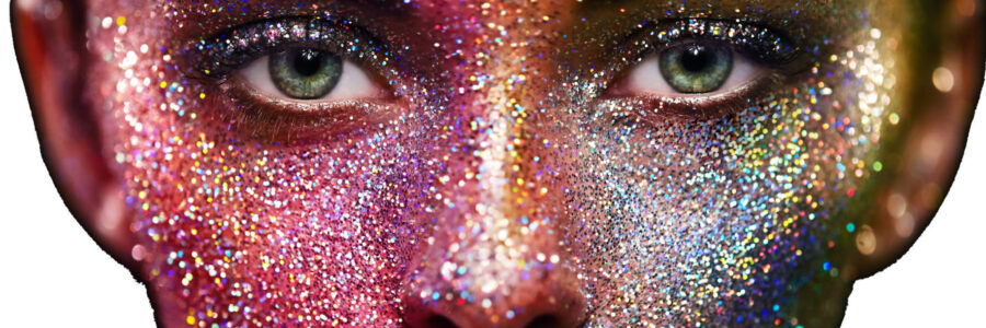 Face with Glitter - TSW herbal medicine