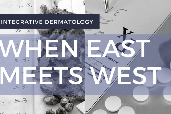 integrative dermatology - when east meets west title slide